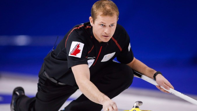 Carter Rycroft in action at the Continental Cup in 2015.