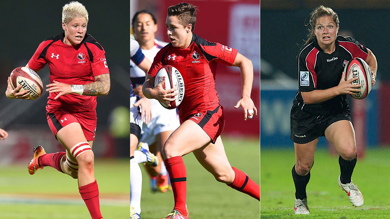 Get to know three top players on Canada's women's rugby sevens team