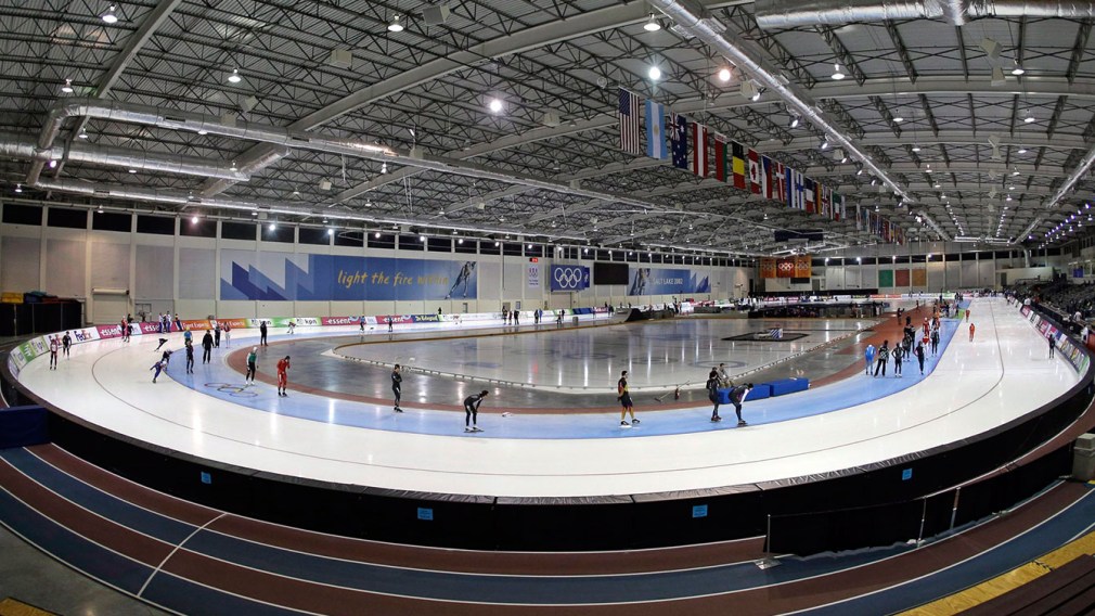 Where is the fastest speed skating ice in the world? Team Canada