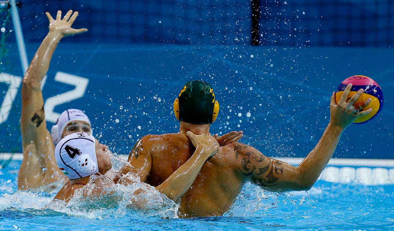 Water polo is like geniuses wrestling in a pool Team Canada