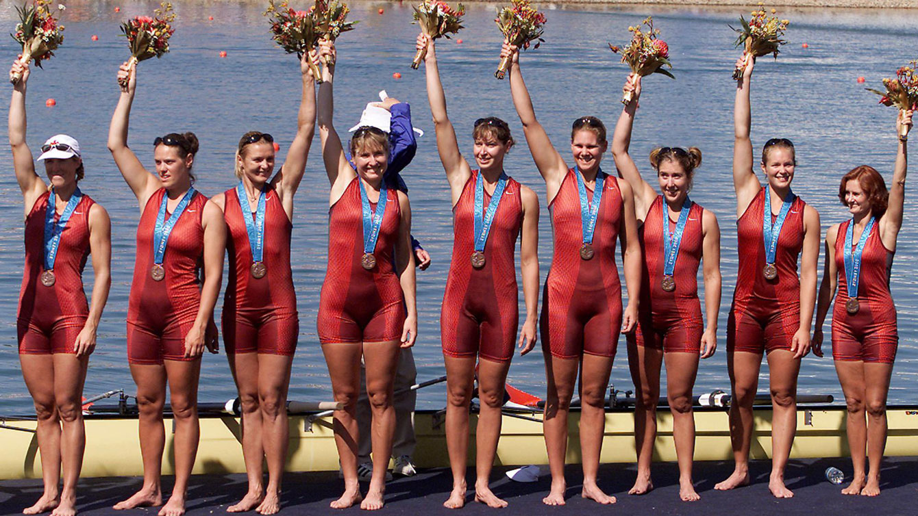 Rowing Womens Eight Sydney 2000 Team Canada Official Olympic
