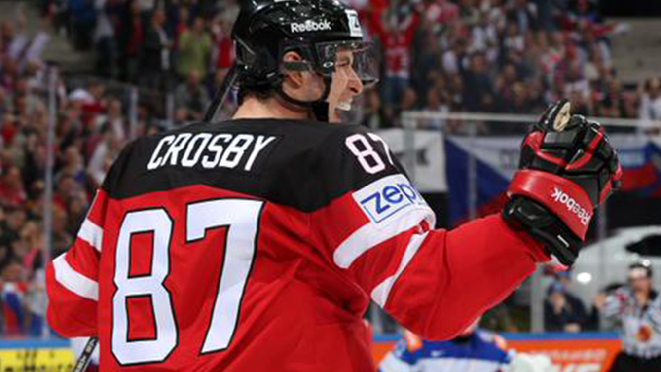 Team Canada 2014 Olympic No.87 Sidney Crosby Red With C Patch