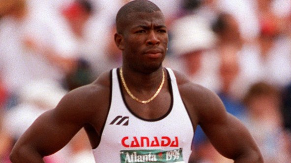 Glenroy Gilbert Glenroy Gilbert at Atlanta 1996.