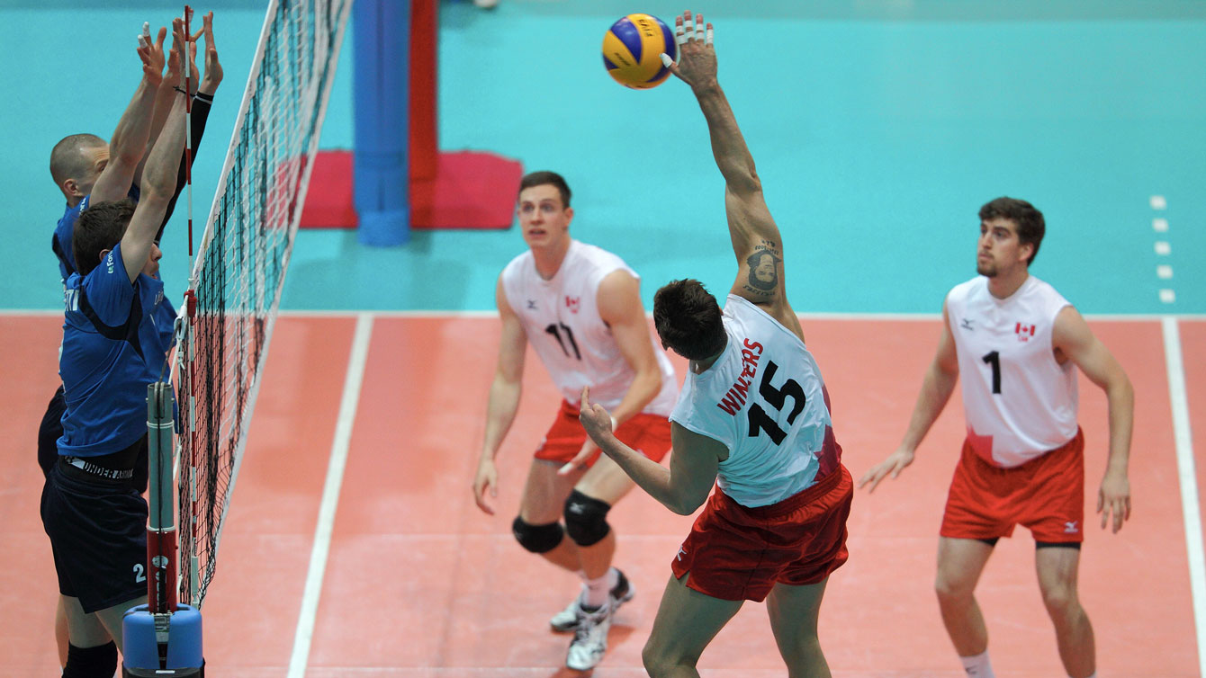 Canada starts volleyball World League in Calgary Team Canada