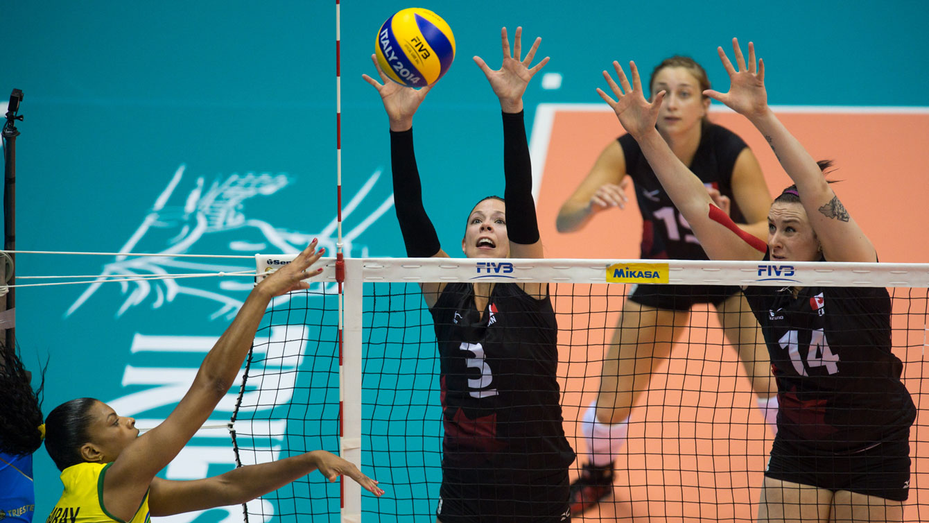 Team Canada set for indoor volleyball courts at TO2015 Team Canada