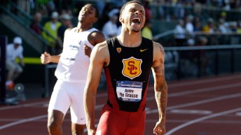 Andre De Grasse wins NCAA 100m/200m double with astonishing times - Team  Canada - Official Olympic Team Website