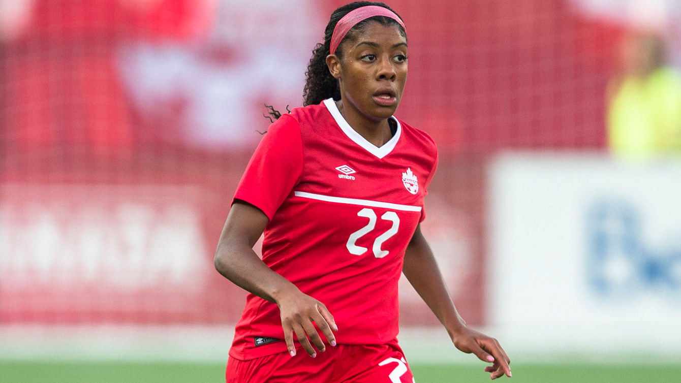 Ashley Lawrence is one of the three teenagers on John Herdman’s Canada 2015 Women’s World Cup squad (Photo: Canada Soccer/By Paul Giamou)