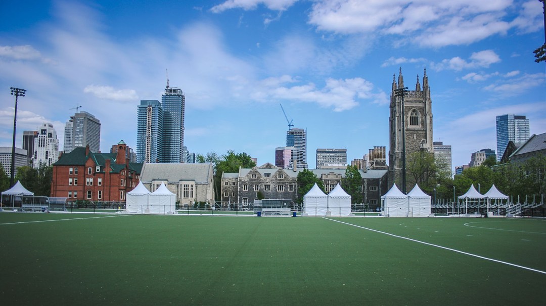 Venue Guide Pan Am Fields designed for field hockey Team Canada