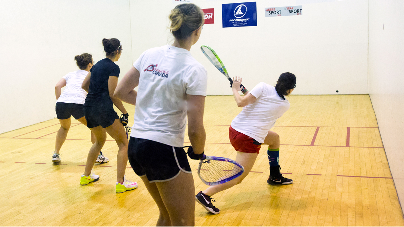 Pan Am medallists selected to lead racquetball team at TO2015 Team