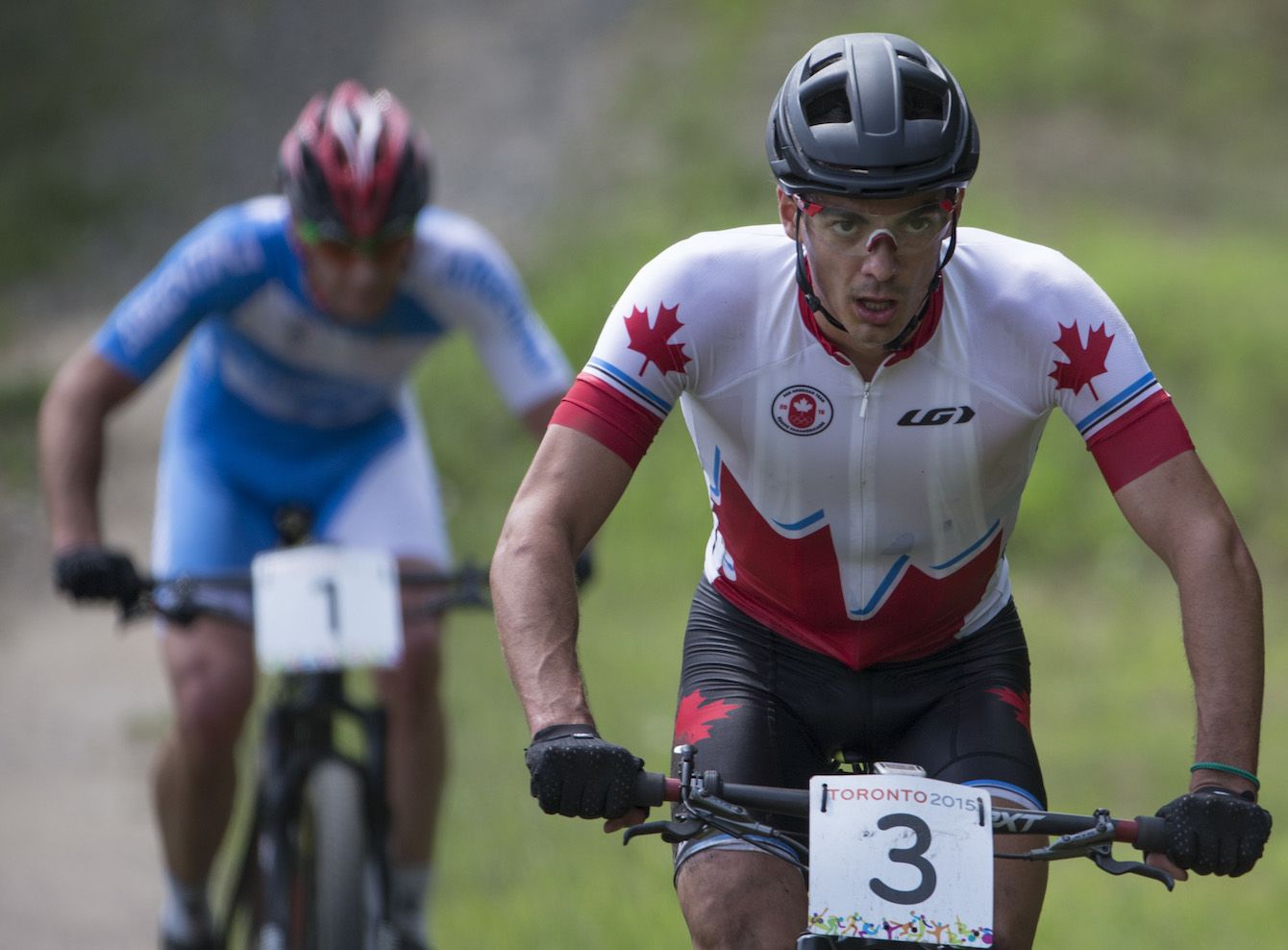 Raphaël Gagné competing