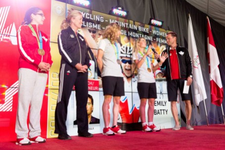 Adam-Pulicicchio-Canada-House-Medal-Night-2-JPEGs-08-(1) Jean-Luc is always great at interviewing medallists about their performances.