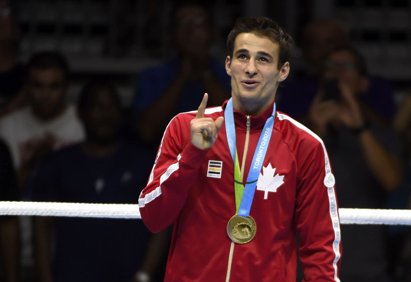 Arthur Biyarslano with his medal