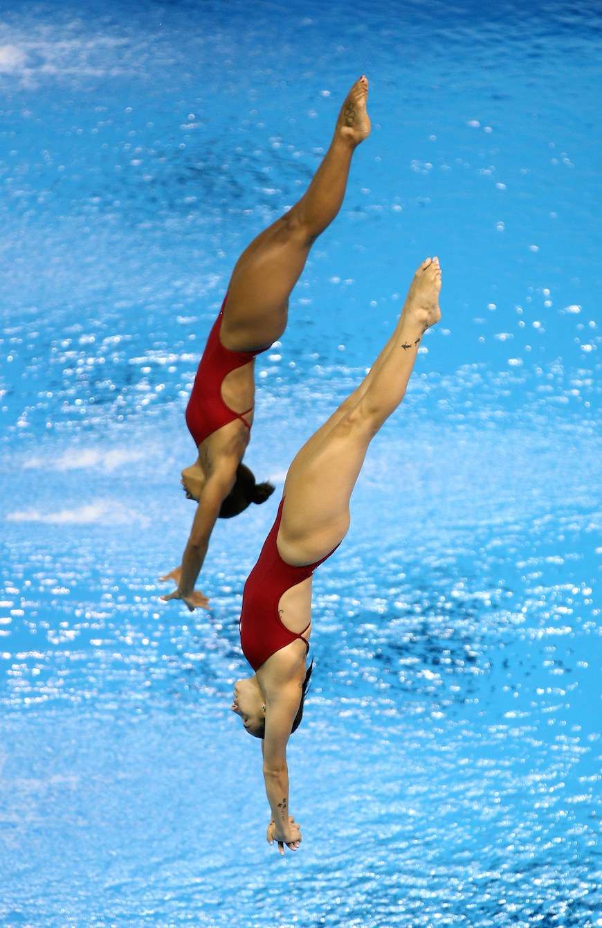 Jennifer Abel and Pamela Ware of Canada win Silver
