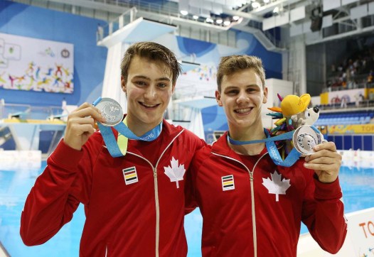 Philippe Gagne and Vincent Riendeau of Canada win Silver