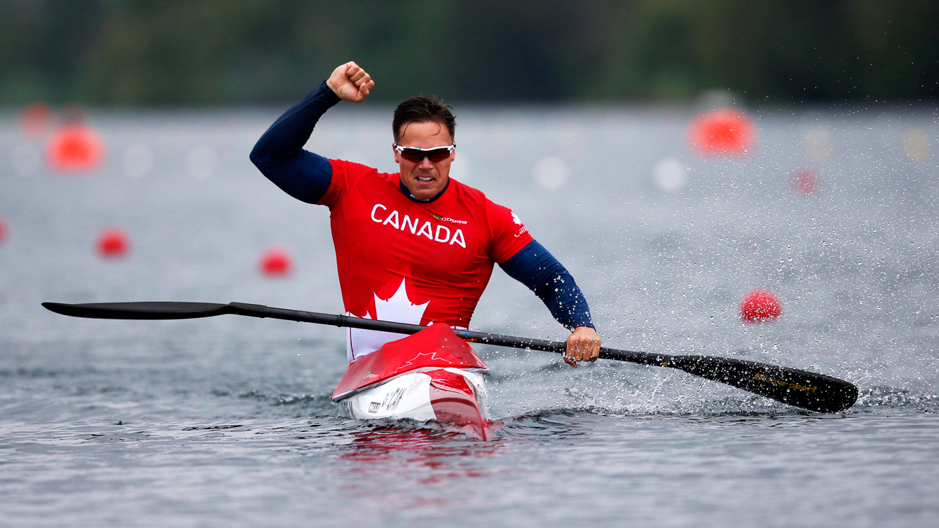 Mark de Jonge fist pumps for the win