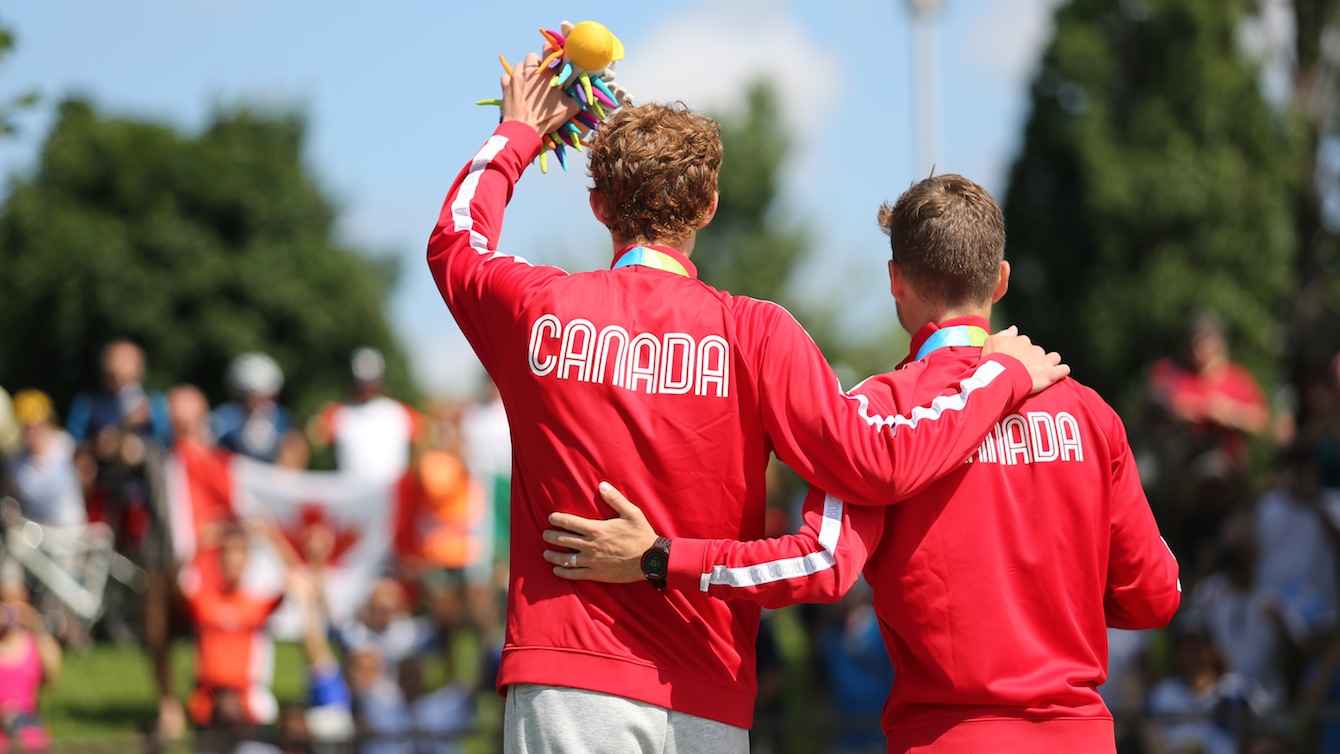 Evan Dunfee and Inaki Gomez