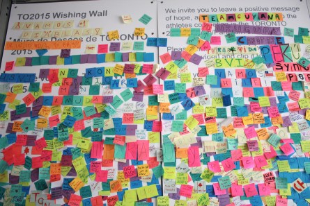 Wishing wall (photo: Kristen Loritz)