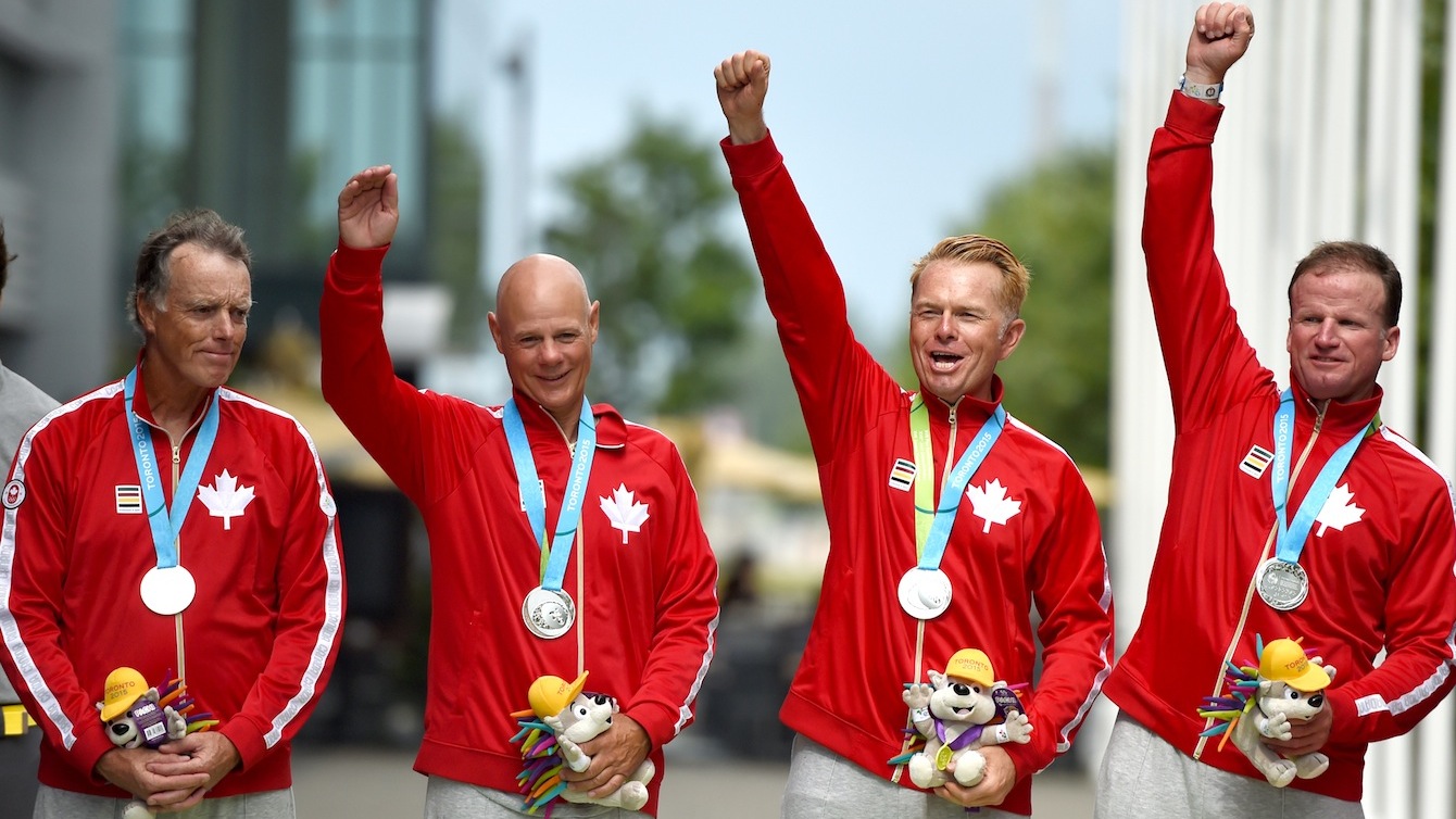 Terry McLaughlin (skipper), Sandy Andrews, David Ogden, and David Jarvis