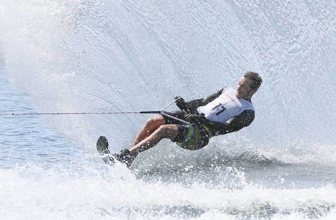 Jason McClintock competing