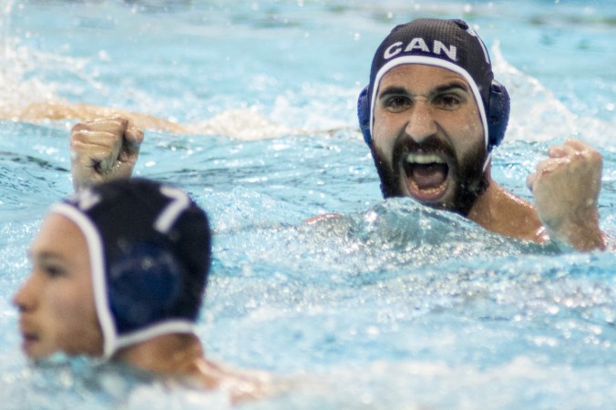 George Torakis - TO2015 George Torakis celebrates