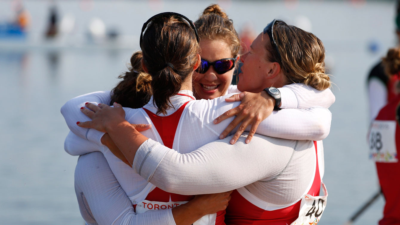 Women's kayak delivers Canada's first gold of TO2015 Team Canada