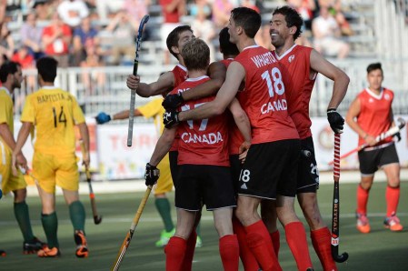 Team Canada Field Hockey Team Canada qualifies for Rio in the semifinal match at TO2015