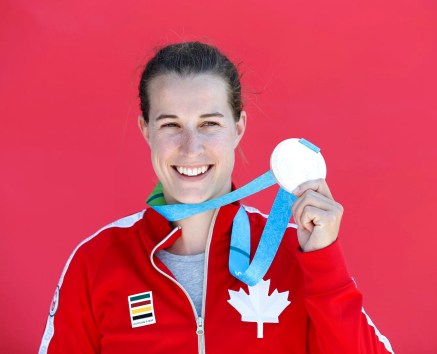Canada's Michelle Russell finished second