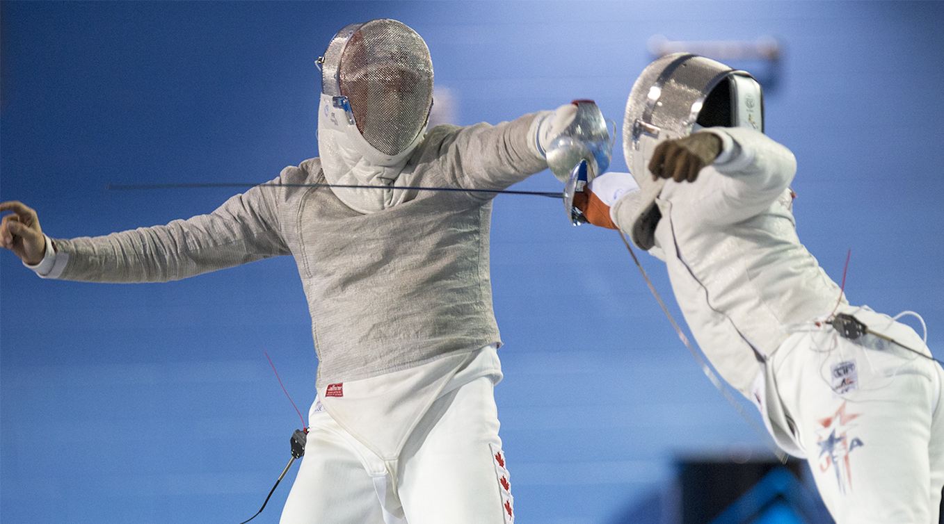 Shaul Gordon competing