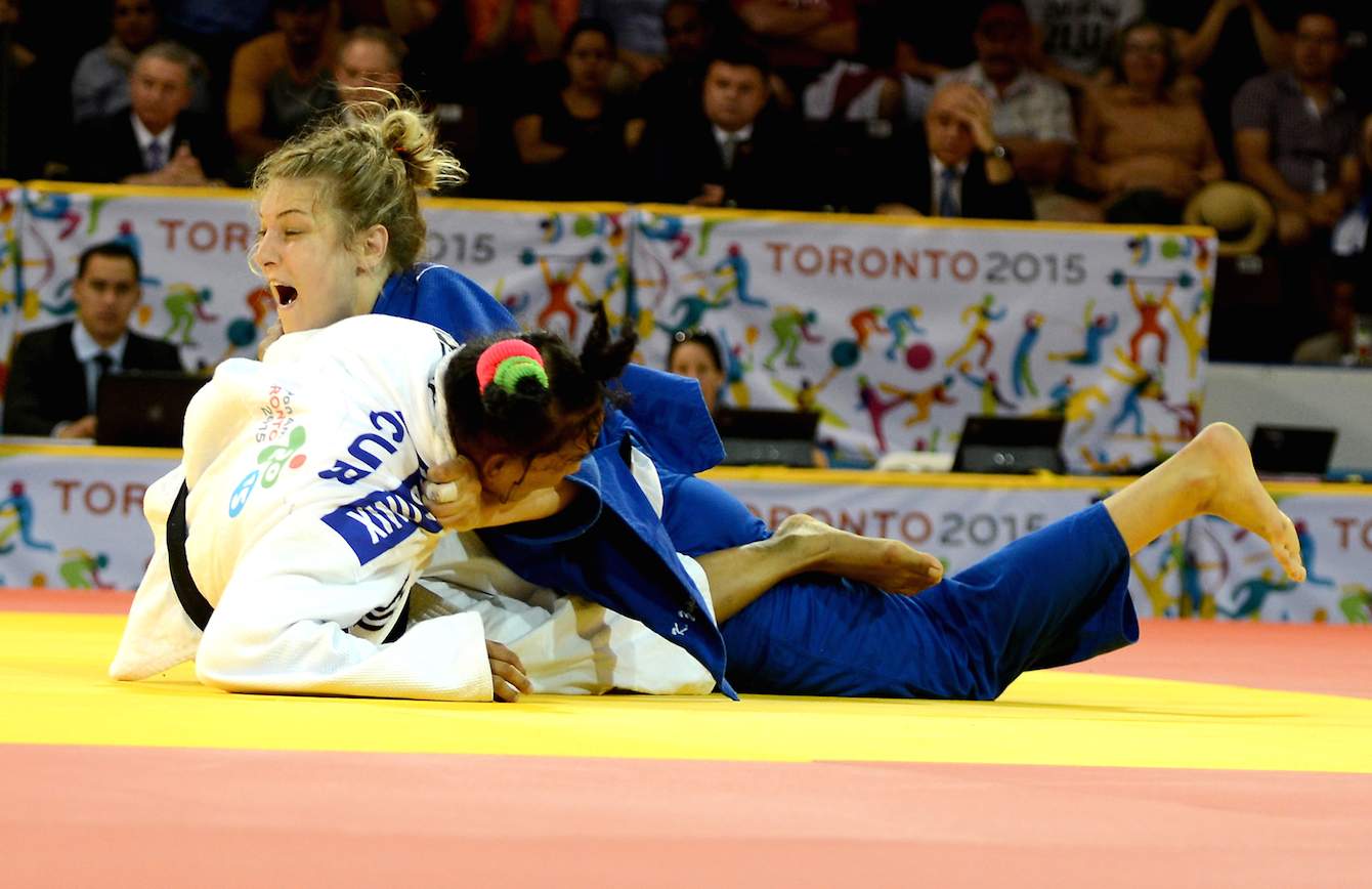 Kelita Zupancic beat the defending women’s 70kg Pan Am Games champion