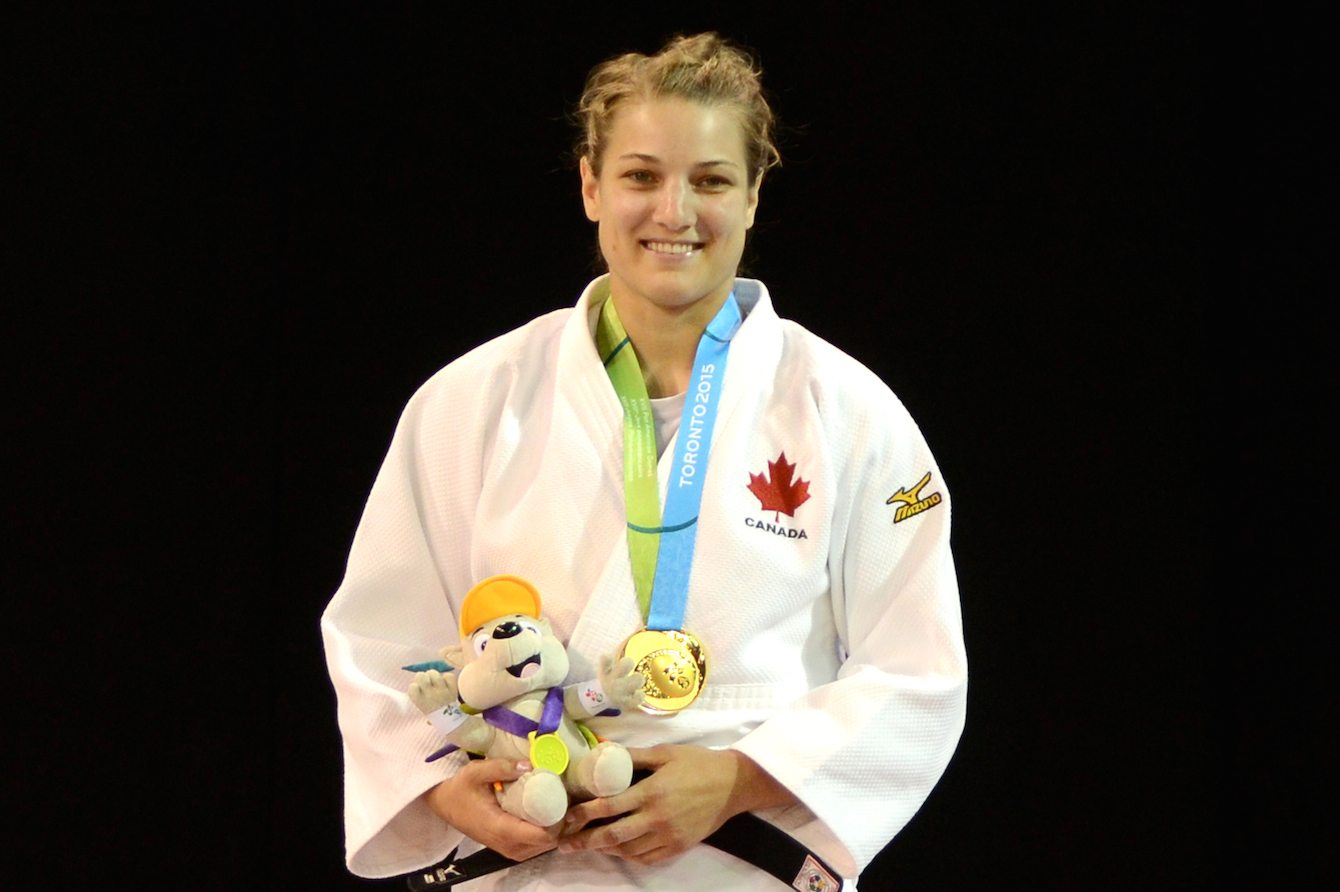 Kelita Zupancic beat the defending women’s 70kg Pan Am Games champion Onix Cortes of Cuba to give Team Canada its first judo gold medal of Toronto 2015.