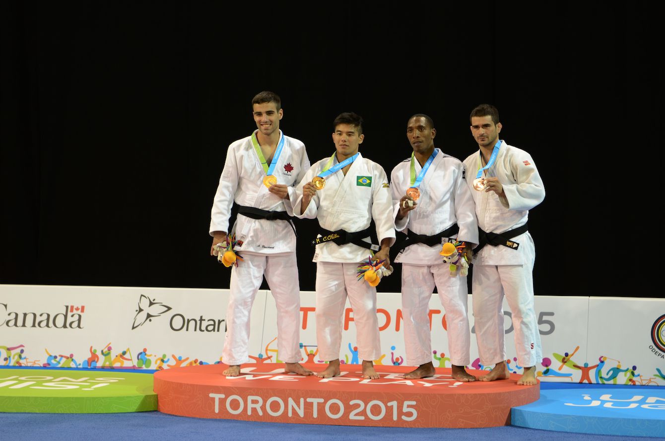 Judo - Men's 66 kg Podium