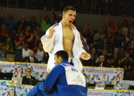 Judo - TO2015 Judo action at the Pan Am Games in Mississauga (COC Photo by Jason Tse).
