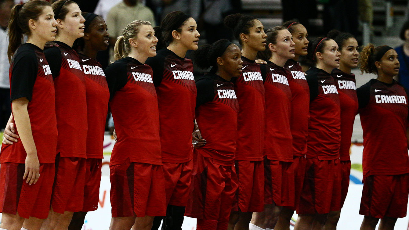 The women's basketball team can win an Olympic spot next week Team
