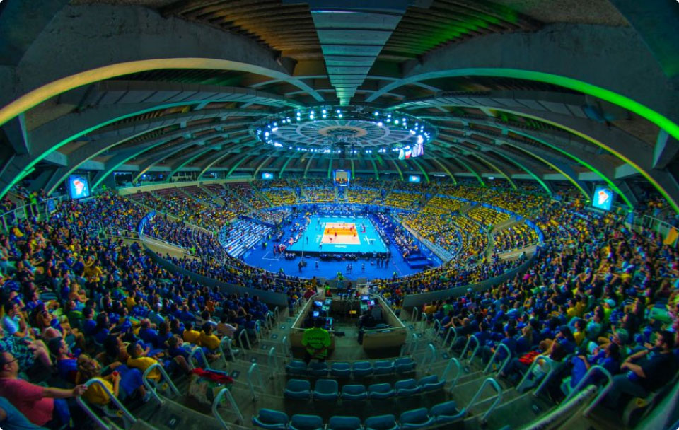 The Maracanazinho hosted the FIVB World League Finals in July 2015 as part of a Rio 2016 test event in volleyball. France won the World League title ahead of Serbia.