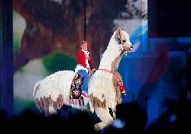 Closing Ceremony Pan Am 20150726 Performers dance during the closing ceremony of the 2015 Pan Am Games