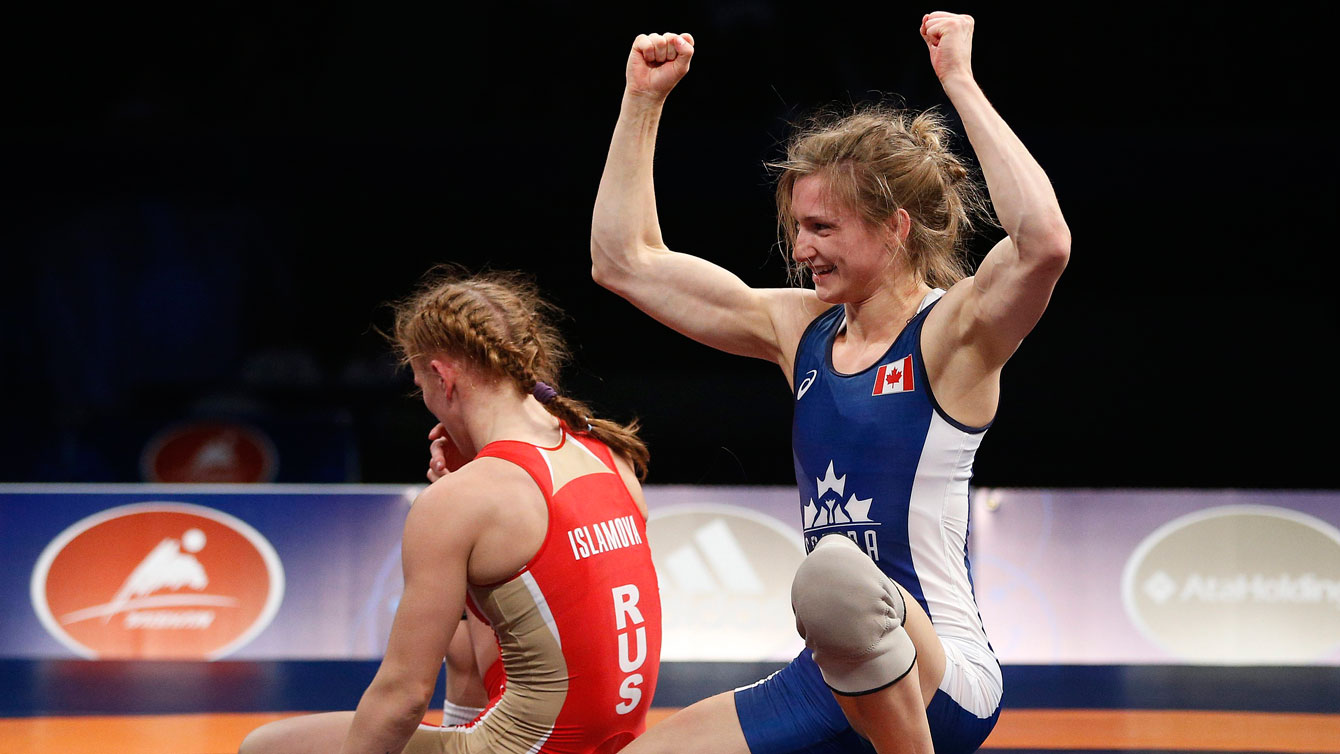 Morrison wins world championship bronze, Olympic wrestling spot for
