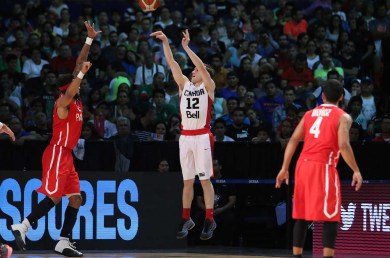 Brady Heslip shot 53% overall from the field. (Photo: FIBA)