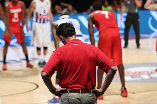 PR-g2 Puerto Rico's coach Rick Pitino, who also coaches the University of Louisville. (Photo: FIBA)