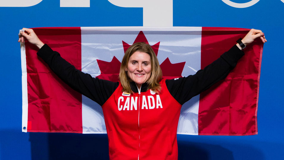 Team Canada - Hayley Wickenheiser at Sochi 2014.
