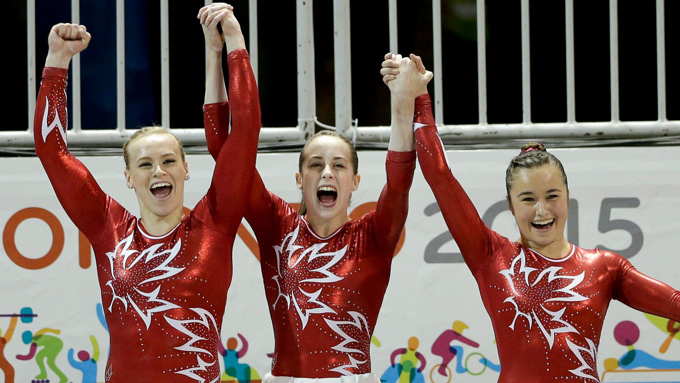 Canadian gymnasts shine at world championships, earn Olympic berth