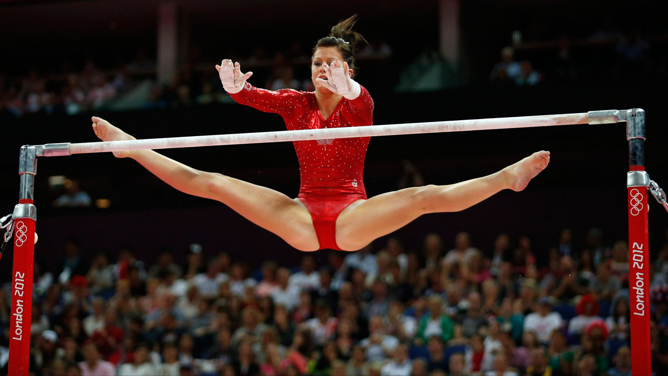 Brittany Rogers competes for Canada at the London 2012 Olympic Games. 