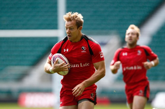 Harry Jones breaks away v Samoa at London 7s