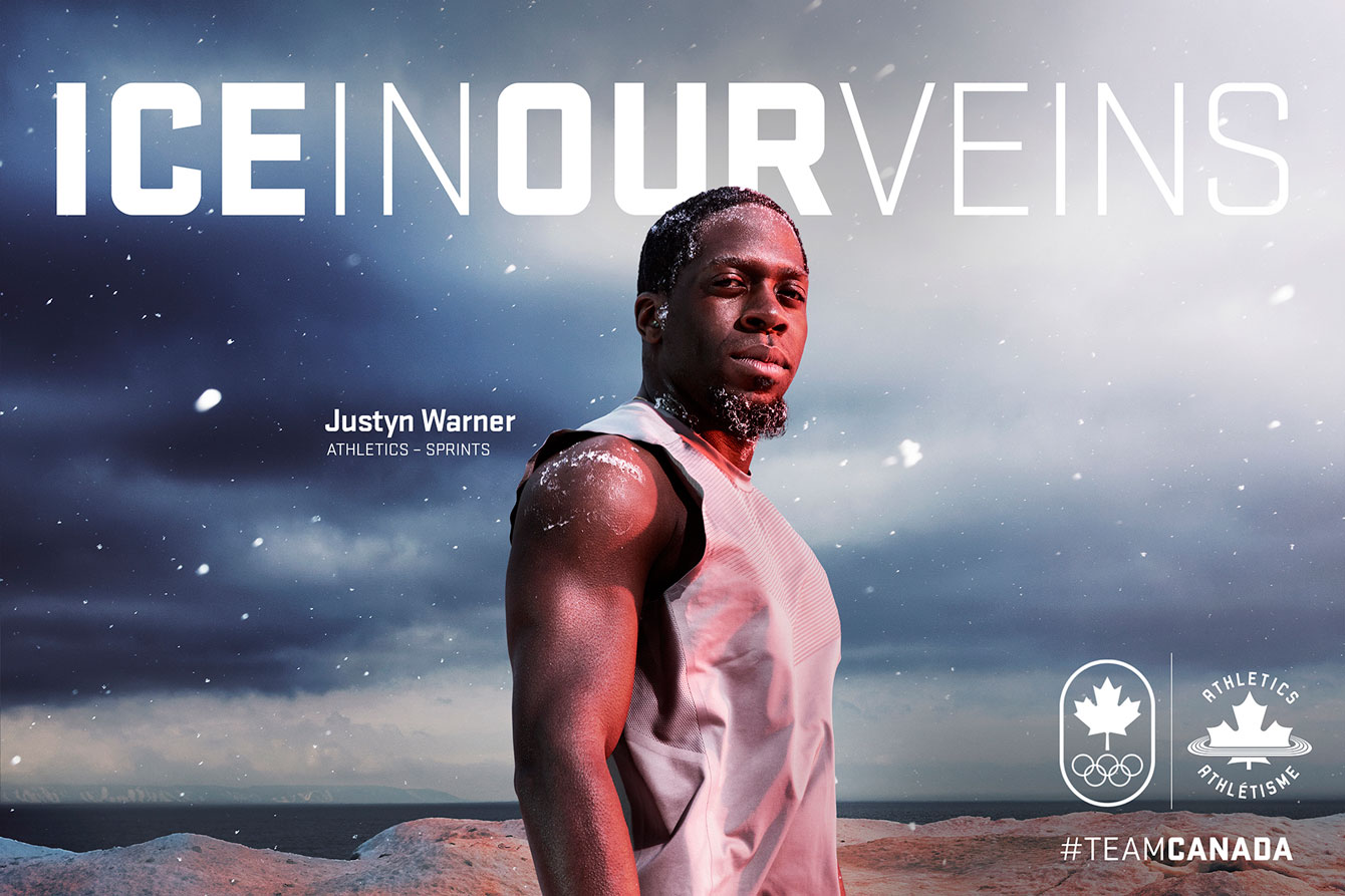 Justyn Warner, athletics (sprints)