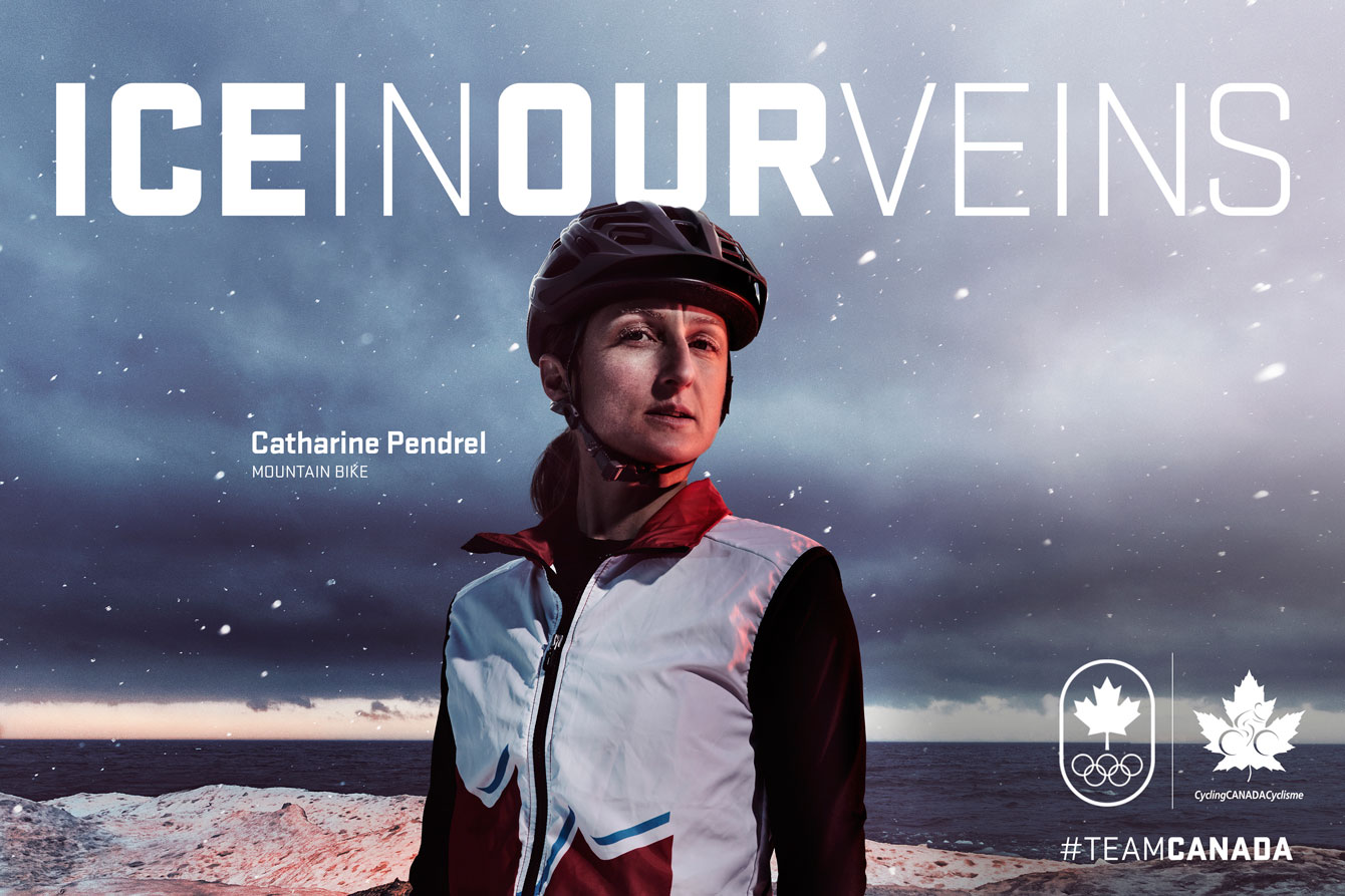 Catharine Pendrel, cycling (mountain bike)