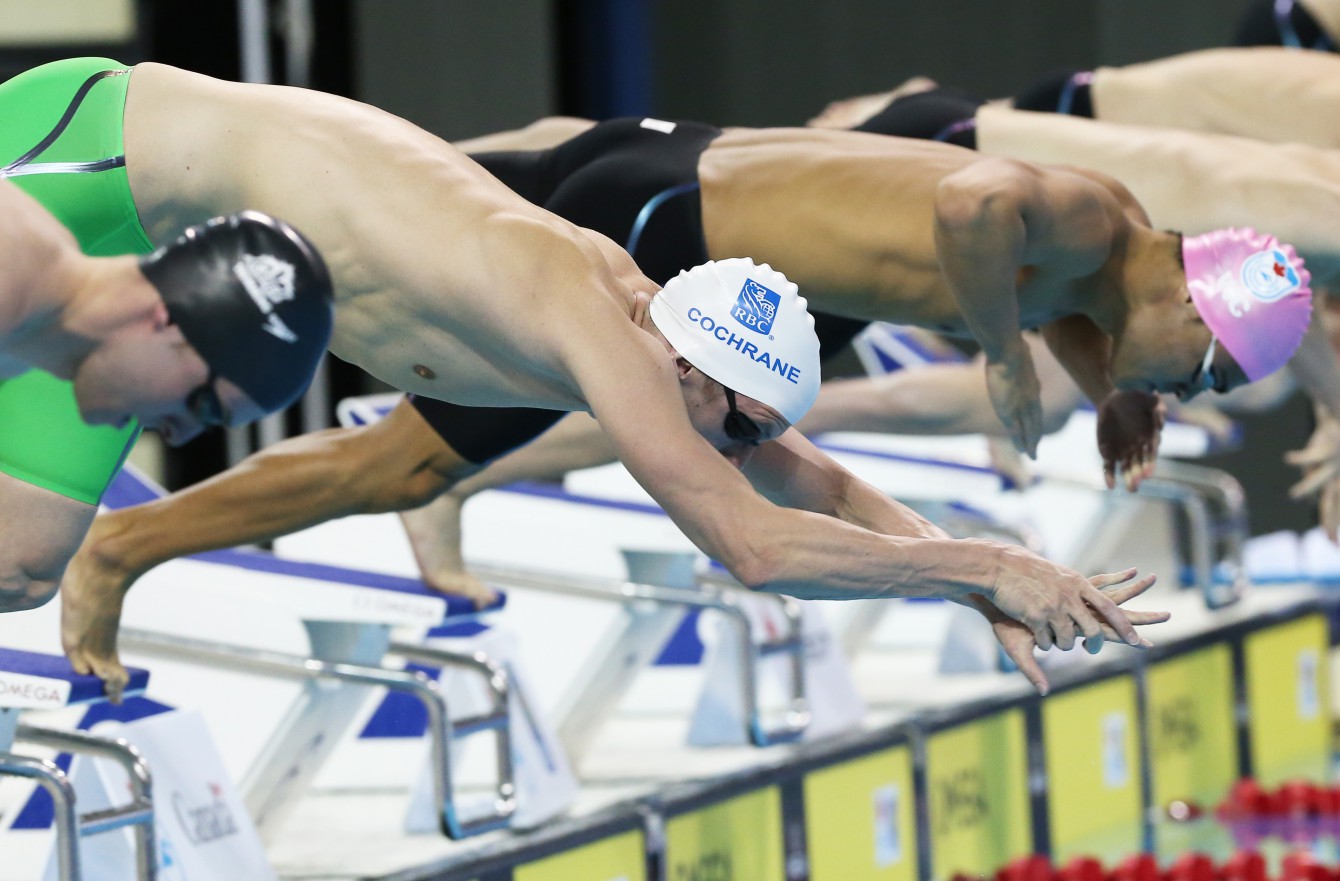 Ryan Cochrane of Victoria, BC (Photo Scott Grant).