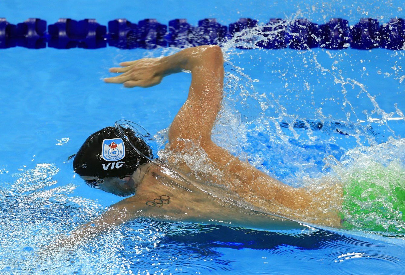 Ryan Cochrane at Olympic Trials (Photo: Vaughn Ridley)