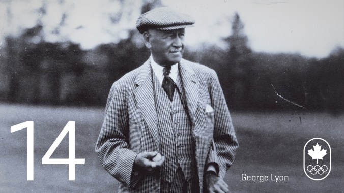 Day 14 - George S Lyon: St.Louis 1904, golf (gold)