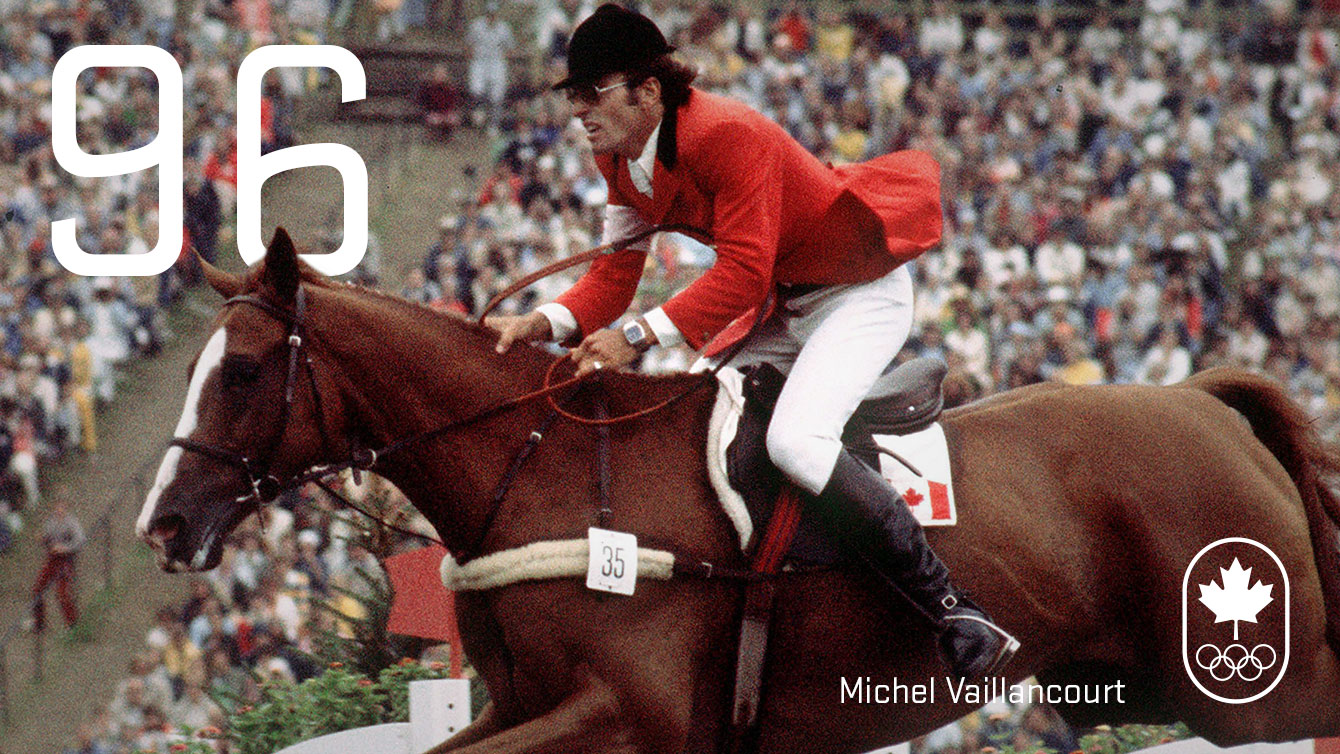 Day 96 - Michel Vaillancourt: Montreal 1976, equestrian (silver)