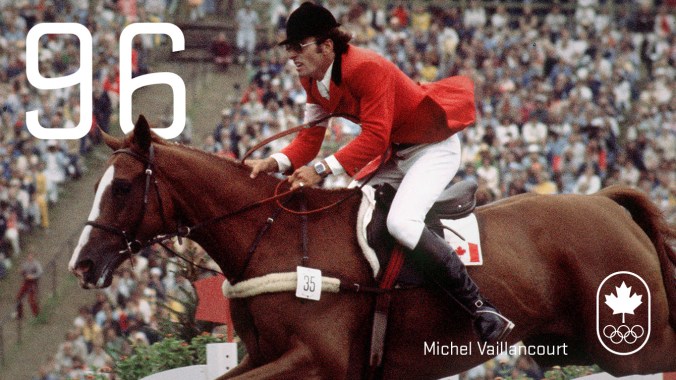 Day 96 - Michel Vaillancourt: Montreal 1976, equestrian (silver)