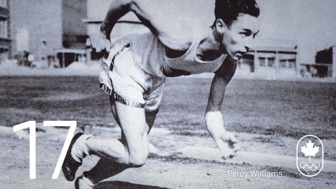 Day 17 - Percy Williams: Amsterdam 1928, athletics (gold)